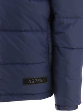 Down jacket with packable hood